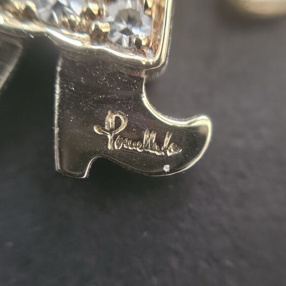 RARE Pomellato Jewelry Queen Diamond 18k Yellow Gold Charm Pendant Movable Arms - Picture 6 of 11